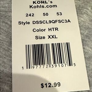 Disney Mickey and Friends Heather Gray Tee